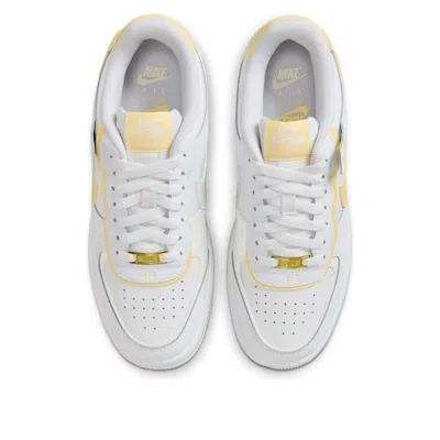 Nike Air Force 1 Low '07 "white/light Citron" Sneakers In White