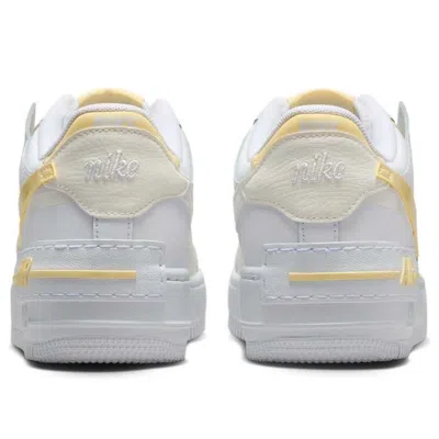 Nike Air Force 1 Low '07 "white/light Citron" Sneakers In White