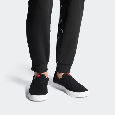 Adidas Originals Adidas Neo Vs Set Slip-on In Black