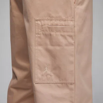 Air Jordan X J Balvin Woven Trousers 'bio Beige' In Pink