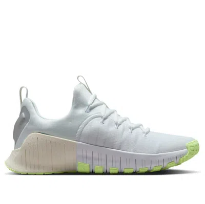 Nike (wmns)  Free Metcon 6 'white Metallic Silver Barely Volt' In White