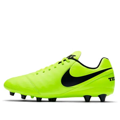 Nike Tiempo Genio 2 Leather Ag Pro 'green Black'