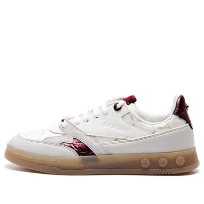Li-ning (wmns)  1990 'white Red Tan'