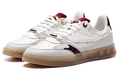 Li-ning (wmns)  1990 'white Red Tan'