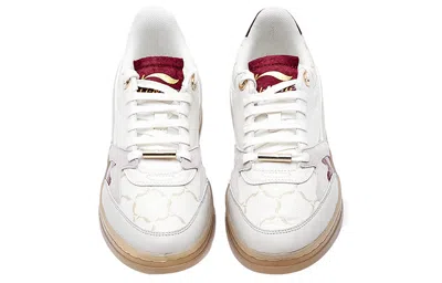 Li-ning (wmns)  1990 'white Red Tan'