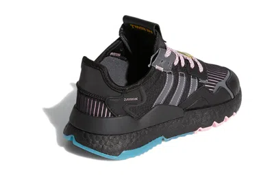 Adidas Originals (gs) Adidas Ninja X Nite Jogger J 'black Blue Glow'