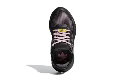 Adidas Originals (gs) Adidas Ninja X Nite Jogger J 'black Blue Glow'