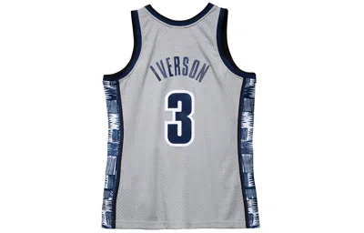 Mitchell & Ness X Ncaa Georgetown Hoyas Allen Iverson Swingman Tank Top In Gray