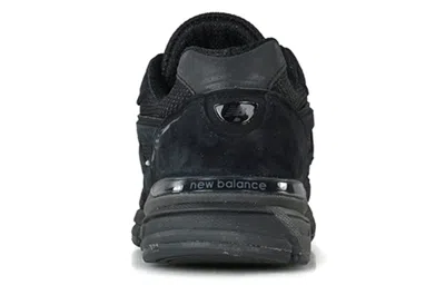 New Balance Men's 990v6 Made In Usa Trainer Shoes In Triple Black In Black