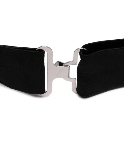 Emporio Armani Clip-fastening Bow Tie In Black