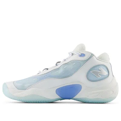 New Balance Unisex Fresh Foam Bb V3 In Weiss/blau, Synthetik, Grösse 44.5