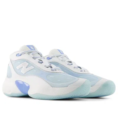 New Balance Unisex Fresh Foam Bb V3 In Weiss/blau, Synthetik, Grösse 44.5