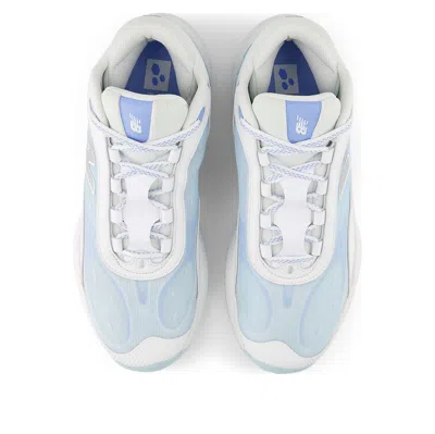 New Balance Unisex Fresh Foam Bb V3 In Weiss/blau, Synthetik, Grösse 44.5