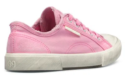 Balenciaga (wmns)  Paris Low Top Sneakers 'washed Pink Cotton And White Rubber'