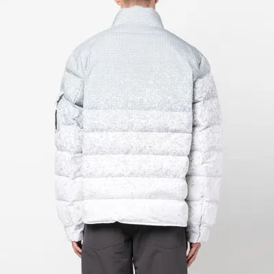 A-cold-wall* Light Weight Down Jacket 'grey White' In Gray
