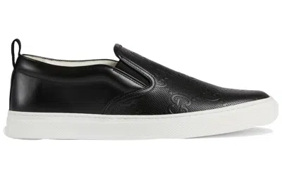 Gucci Slip-on 'gg Embossed - Black'