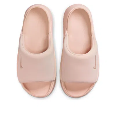 Nike Calm Elevation Platform Slide In Pink