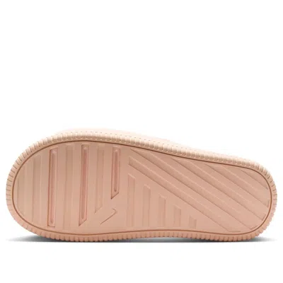Nike Calm Elevation Platform Slide In Pink