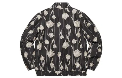Supreme Ss19 Floral Silk Track Jacket Flowers Unisex Black