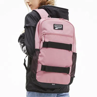 Puma (wmns)  Rucksack Deck Backpack 'pink Black' In Multi