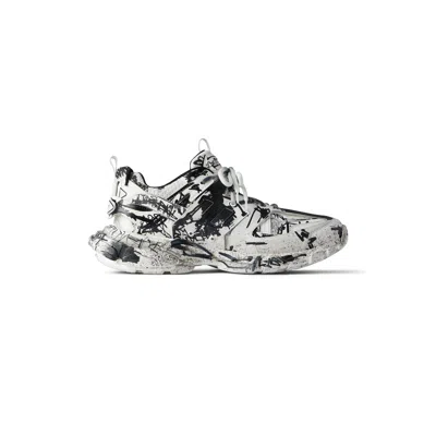 Balenciaga Track Graffiti 'white Black'