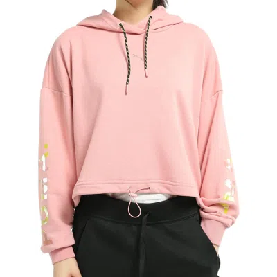 Puma (wmns)  Chase Cropped Hoodie 'pink White'