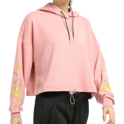 Puma (wmns)  Chase Cropped Hoodie 'pink White'