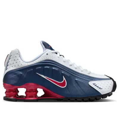 Nike Men's Shox R4 Shoes In Blue