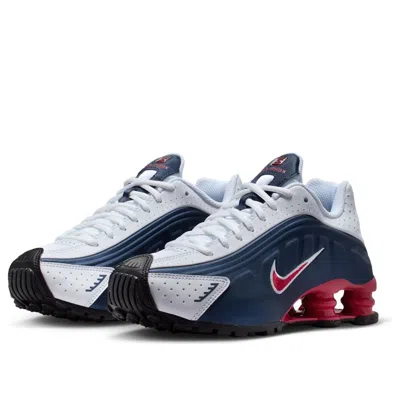 Nike Men's Shox R4 Shoes In Blue