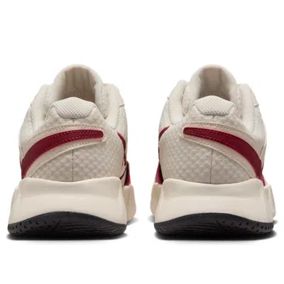 Nike (wmns)  Court Lite 4 'pale Ivory Sail Black Team Red' In Neutral