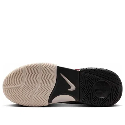 Nike (wmns)  Court Lite 4 'pale Ivory Sail Black Team Red' In Neutral