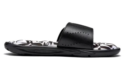 Under Armour (wmns)  Ignite 6 Graphic Footbed Slide 'halo Grey Black'