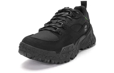 Timberland Motion Scramble Low Lace Up Waterproof Hikers 'black Nubuck'