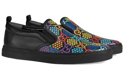 Gucci Gg Supreme Slip-on 'psychedelic - Black'