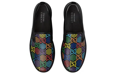 Gucci Gg Supreme Slip-on 'psychedelic - Black'