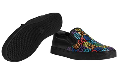 Gucci Gg Supreme Slip-on 'psychedelic - Black'