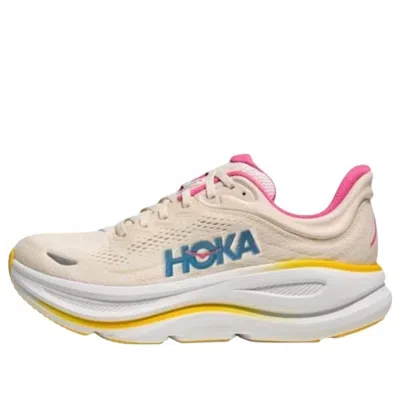 Hoka (wmns)  One One Bondi 9 'alabaster Birch' In Pink