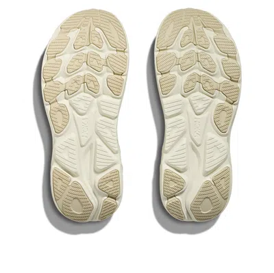 Hoka Clifton 10 Rubber-trimmed Jacquard-mesh Sneakers In Green