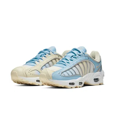 Nike Women's Air Max Plus Sneakers In White/black-dusty Cactus In Blue