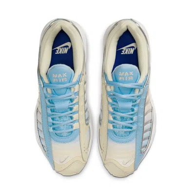 Nike Women's Air Max Plus Sneakers In White/black-dusty Cactus In Blue