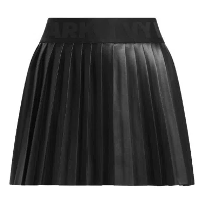 Adidas Originals (wmns)  X Ivy Park Leather Pleated Mini Skirt 'black'