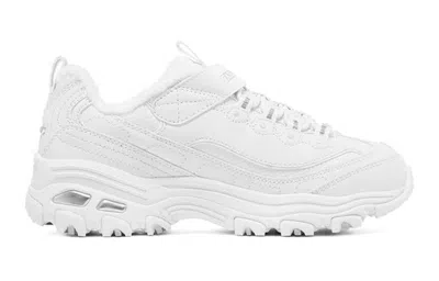 Skechers (gs)  Dlites Running Shoes 'white' In White