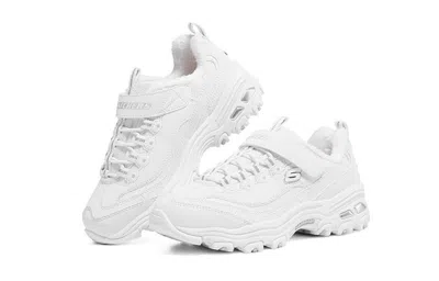 Skechers (gs)  Dlites Running Shoes 'white' In White