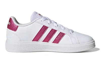 Adidas Originals (gs) Adidas Grand Court 2.0 Lifestyle Tennis 'white Real Magenta'