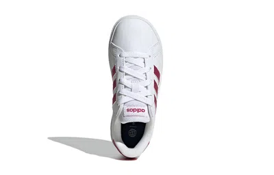 Adidas Originals (gs) Adidas Grand Court 2.0 Lifestyle Tennis 'white Real Magenta'
