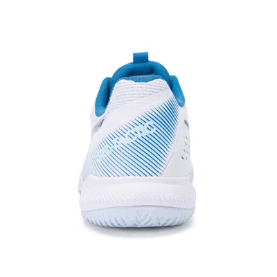 Asics (wmns)  Gel Tactic 'white Indigo Blue' In Multi
