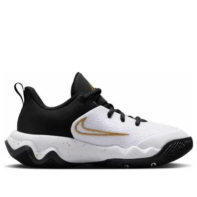 Nike (gs)  Giannis Immortality 4 'black White Gold' In White