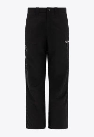Our Legacy Cargo Trousers With Belt Loops And Side Pockets In Black