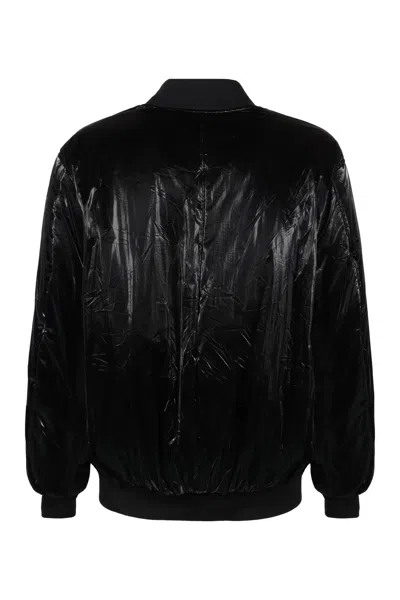 Isabel Marant Padded Bomber Jacket In Black
