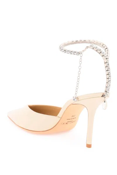 Jimmy Choo Saeda 85 Patent Pumps